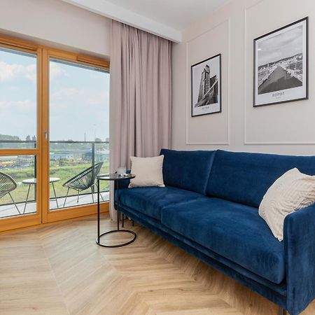 Sienna Grobla Apartment With View Of The Motlawa Terrace & Sauna, Gym By Noclegi Renters Danzica Esterno foto